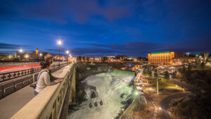Spokane Falls is the largest urban waterfall in the United States. Not to mention, it’s just a five-minute walk from the Spokane Convention Center.
