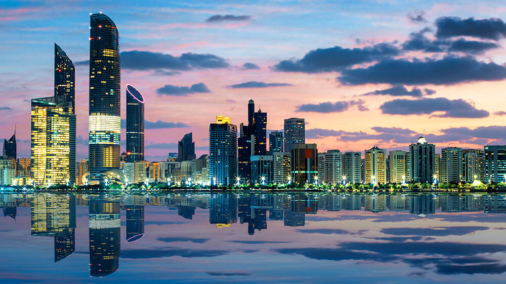 Abu Dhabi skyline
