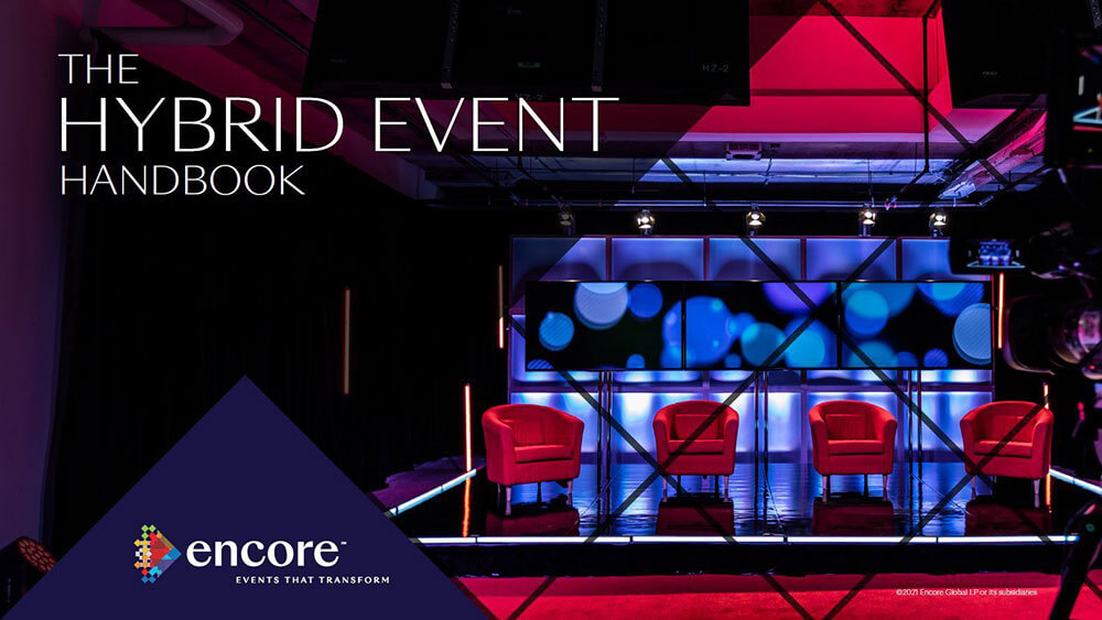 Encore hybrid event book