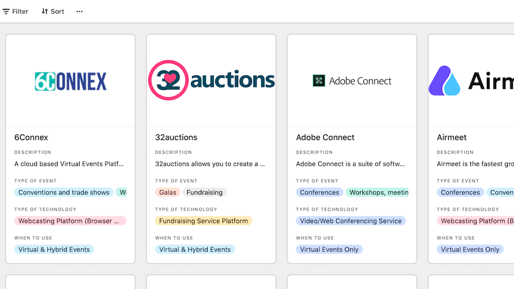 Virtual Event Resource