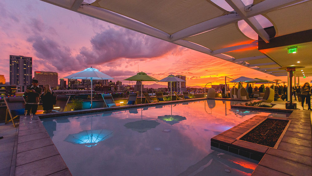 Rooftop Cambria Hotel Downtown Phoenix