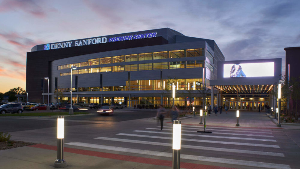 The state-of-the-art Denny Sanford PREMIER Center is host to a variety of concerts, sporting events, conventions and more.