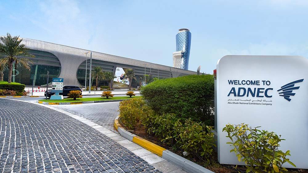 ADNEC facility Abu Dhabi