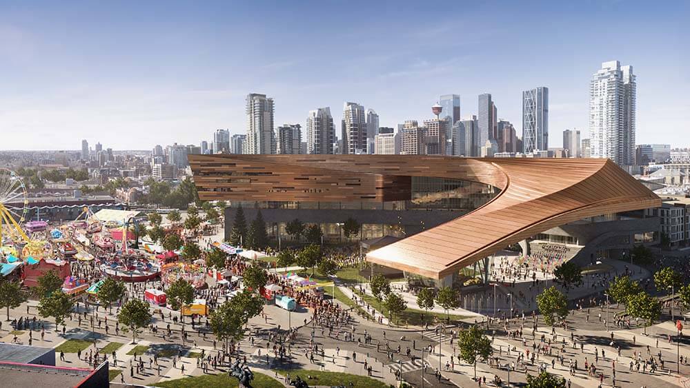 Calgary Stampede Aerial