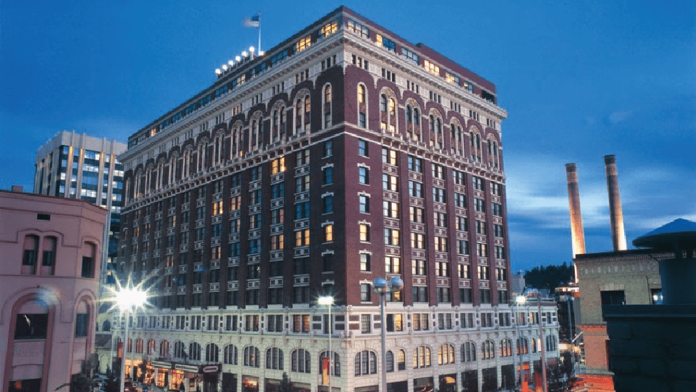 More than a century old, the since-renovated Historic Davenport Hotel in downtown’s entertainment district houses one of the most unique Spokane spots in Peacock Room Lounge.