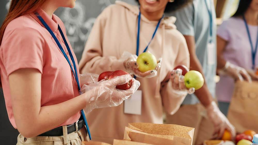 FOOD DONATION Hilton