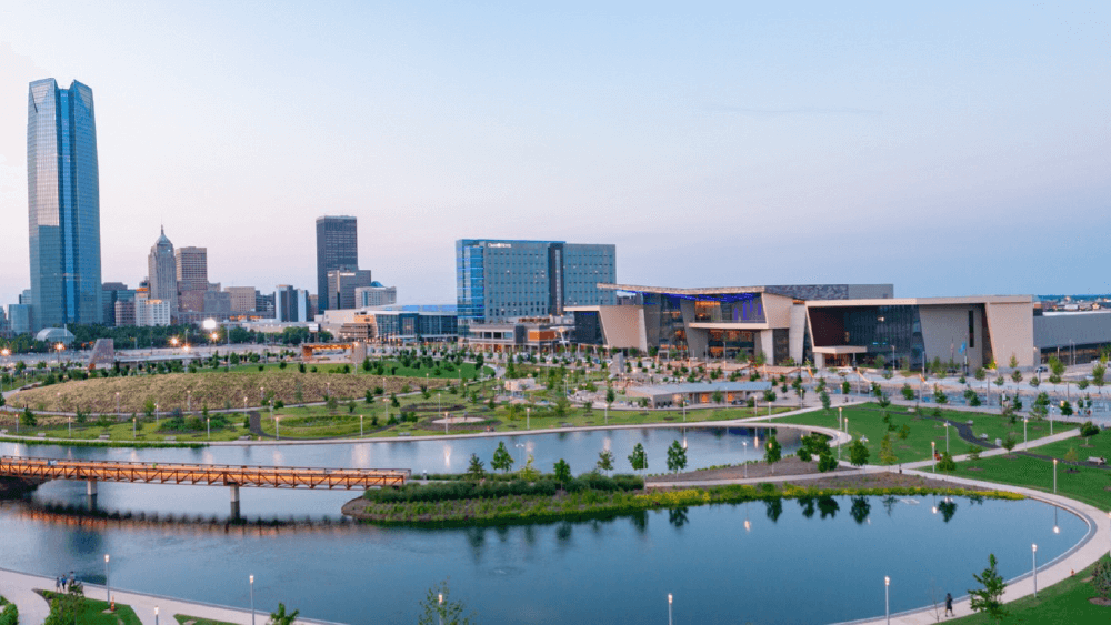 Scissortail Park, a sprawling 70-acre greenway in downtown Oklahoma City, adds farmer’s markets, outdoor concerts and recreational fun to your organization’s meeting possibilities.
