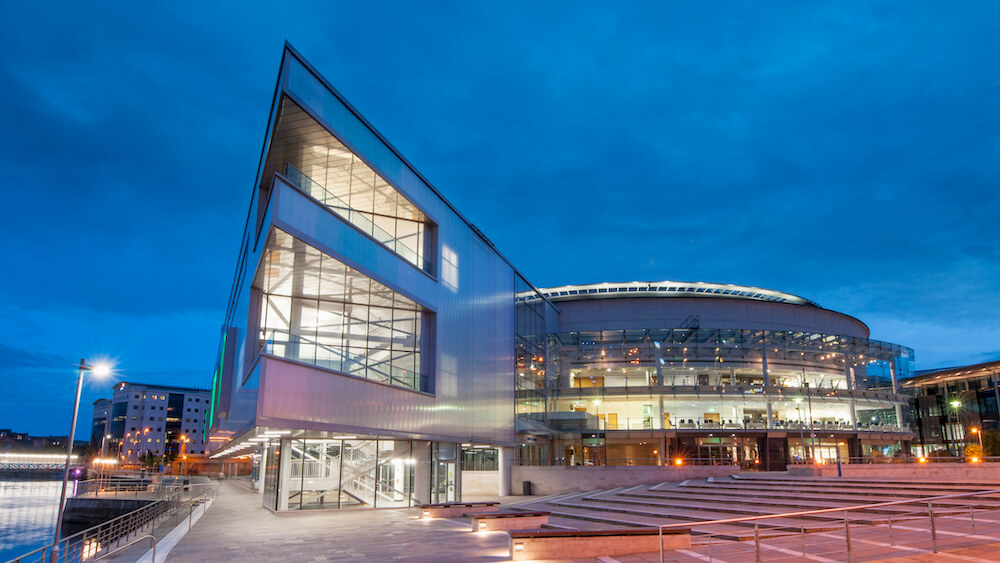 International Convention Centre Belfast building exterior