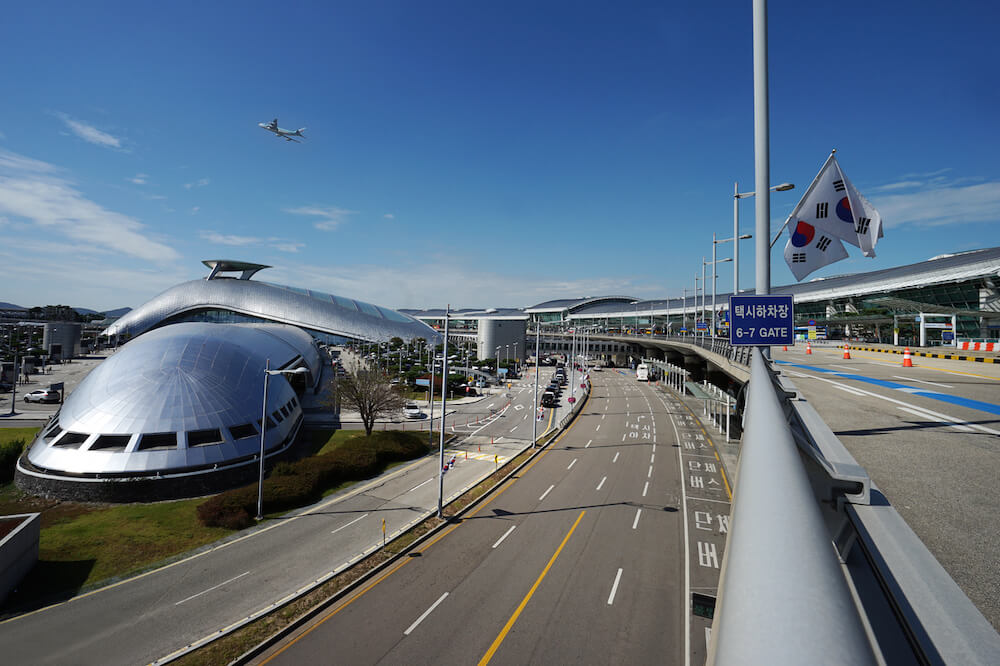 The Incheon international airport