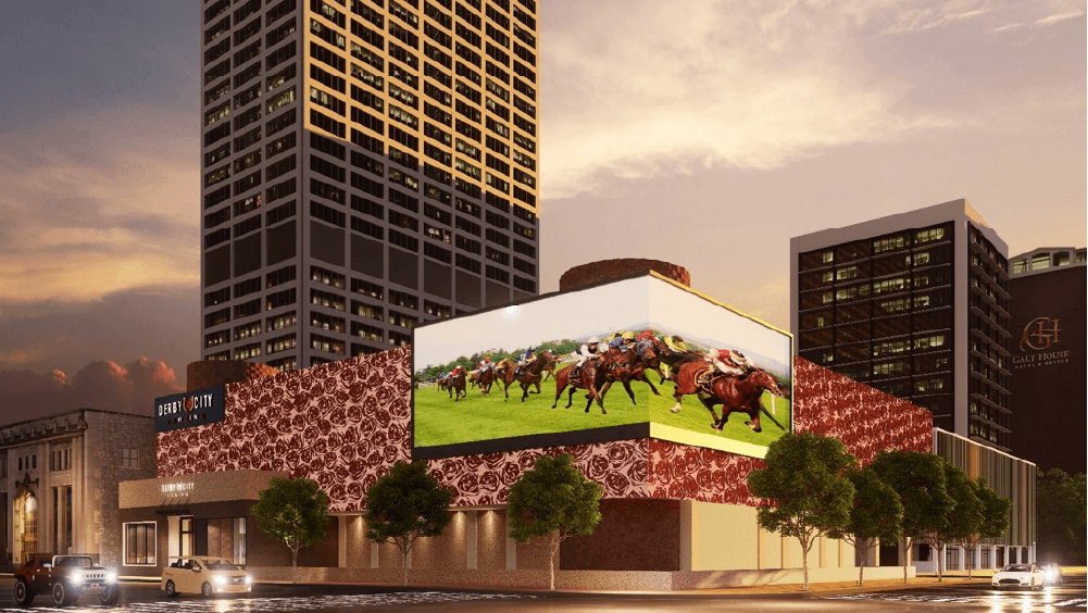 Attendees can get a taste of Louisville’s legendary horse racing experience at Derby City Gaming Downtown, opening in early 2023.