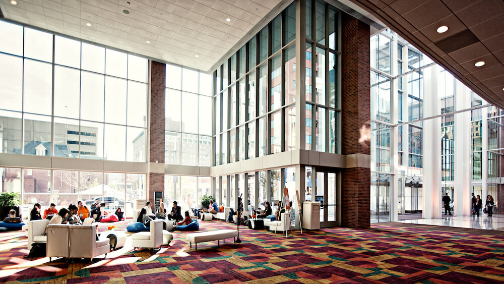 Interior of Indiana Convention Center