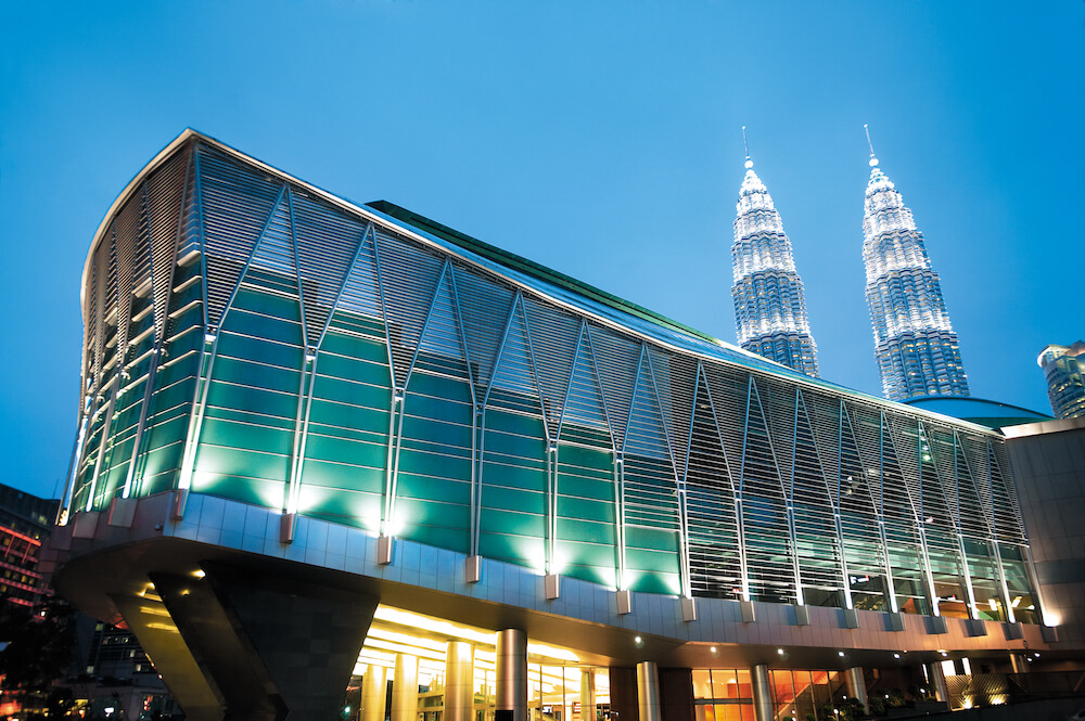 Exterior of the Kuala Lumpur Convention Centre