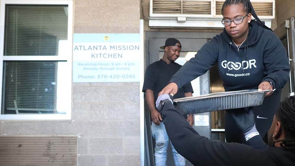 Goodr at Atlanta Mission Kitchen