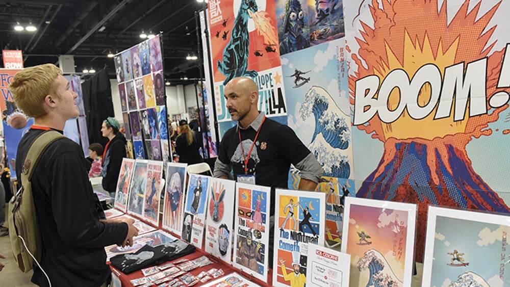 Denver Comic Con 2017 artist meetings fan