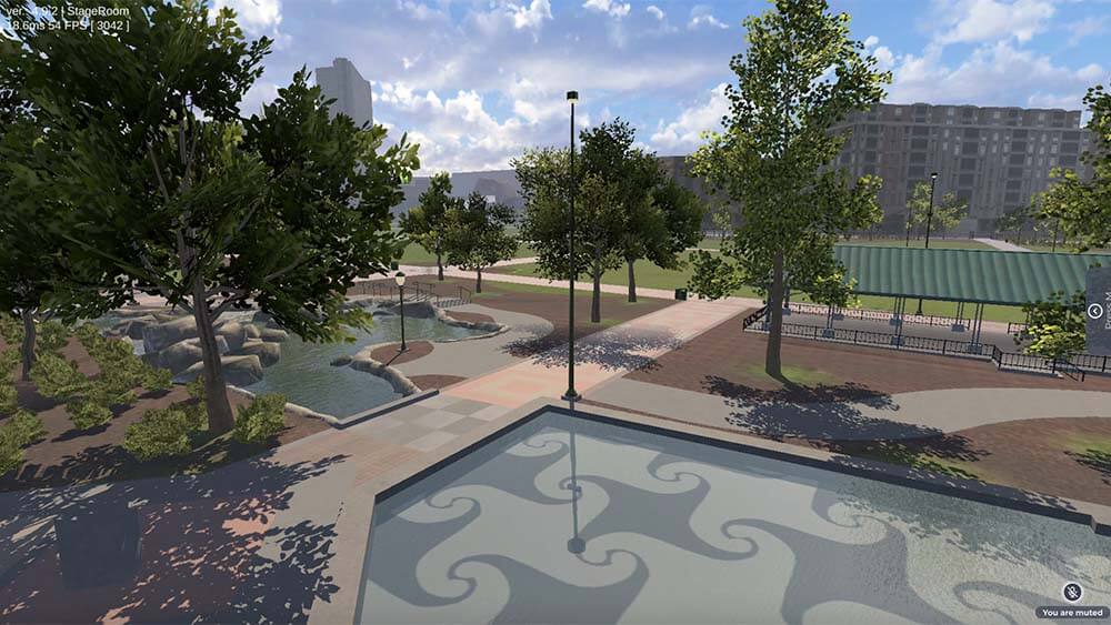 Atlanta Meta World's virtual Centennial Olympic Park