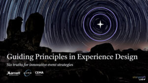 Guiding Principles in Experience Design - Six Truths for Innovative Event Strategies