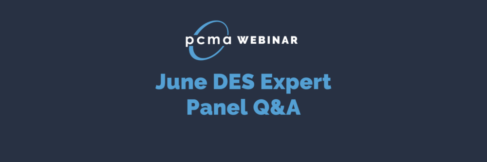 June DES Expert Panel Q&A
