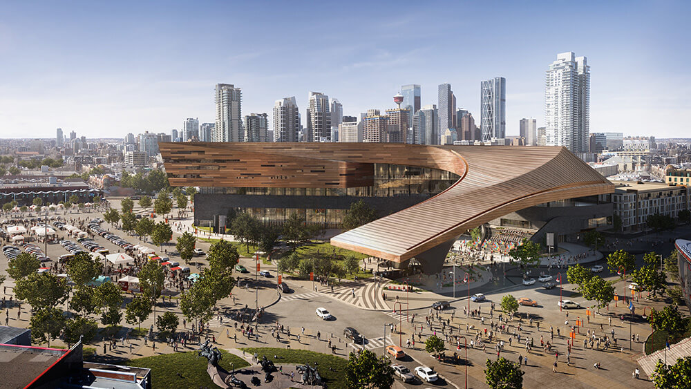 outdoor view of BMO Center