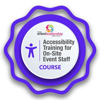 Accessibility Training for On-Site Event Staff logo