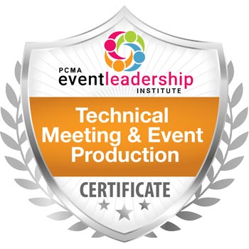 Technical Meeting & Event Production Certificate logo