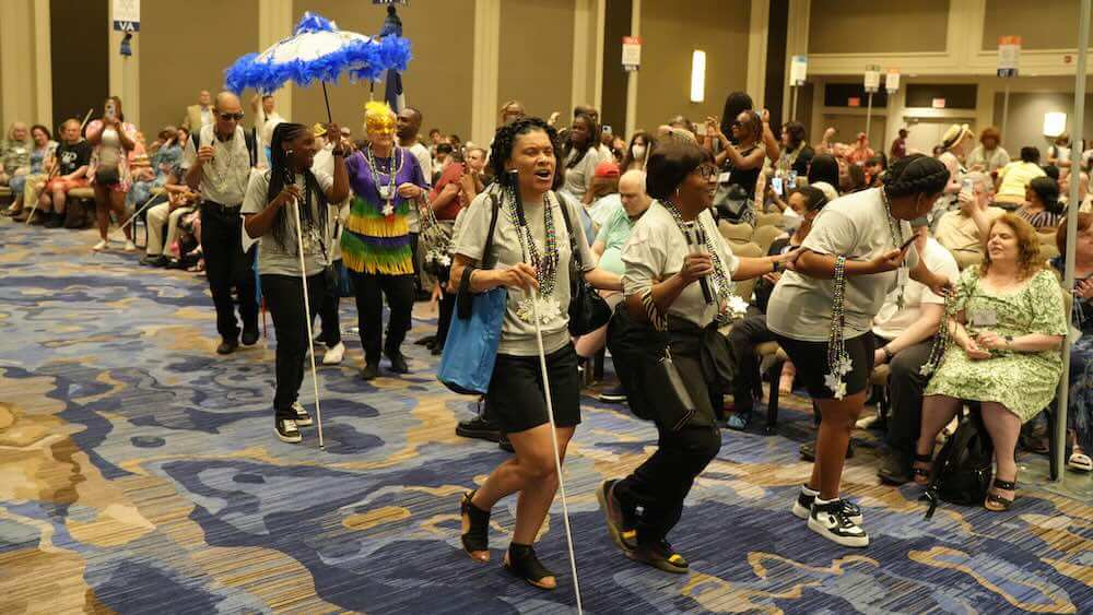 The National Federation of the Blind's most recent national convention was held in New Orleans.