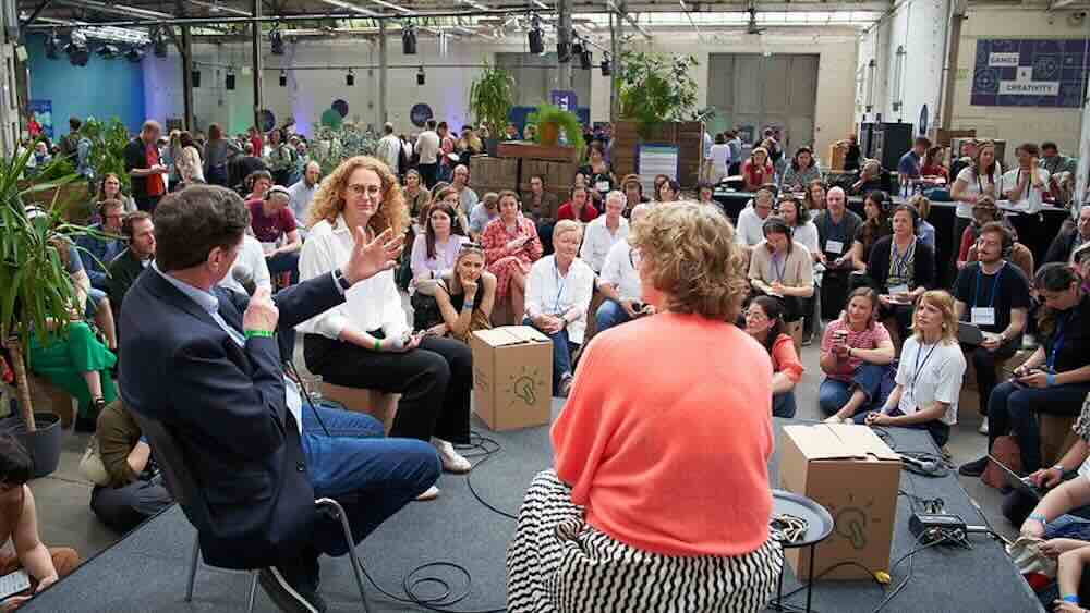 The Creative Bureaucracy Festival aims 'to use the most sustainable alternatives always' to reduce the environmental impact of the annual event.