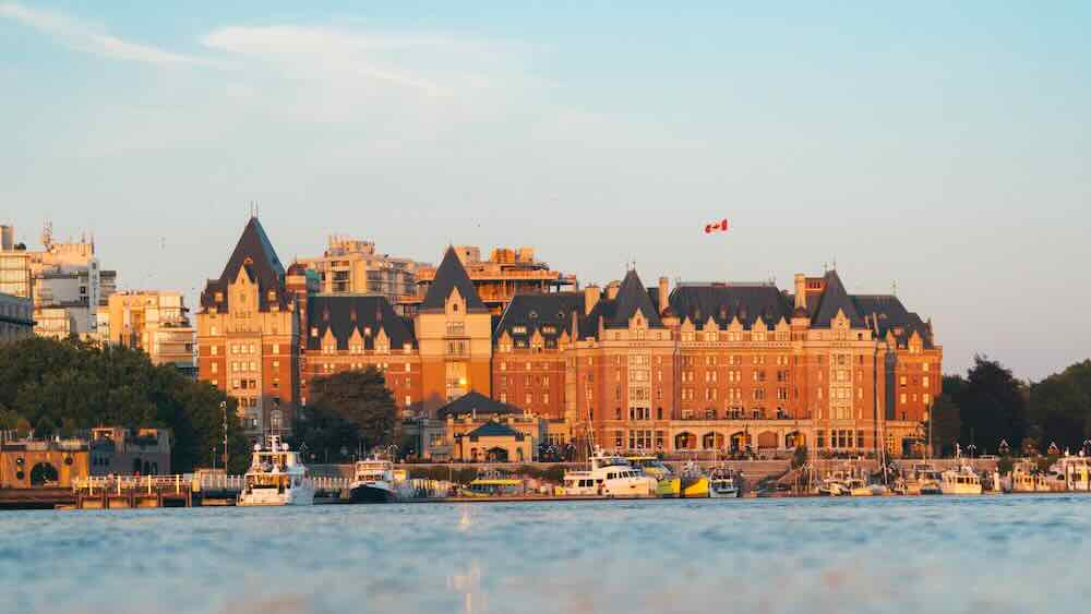The Fairmont Empress, aka the ‘Castle by the Sea’ has a commanding presence.