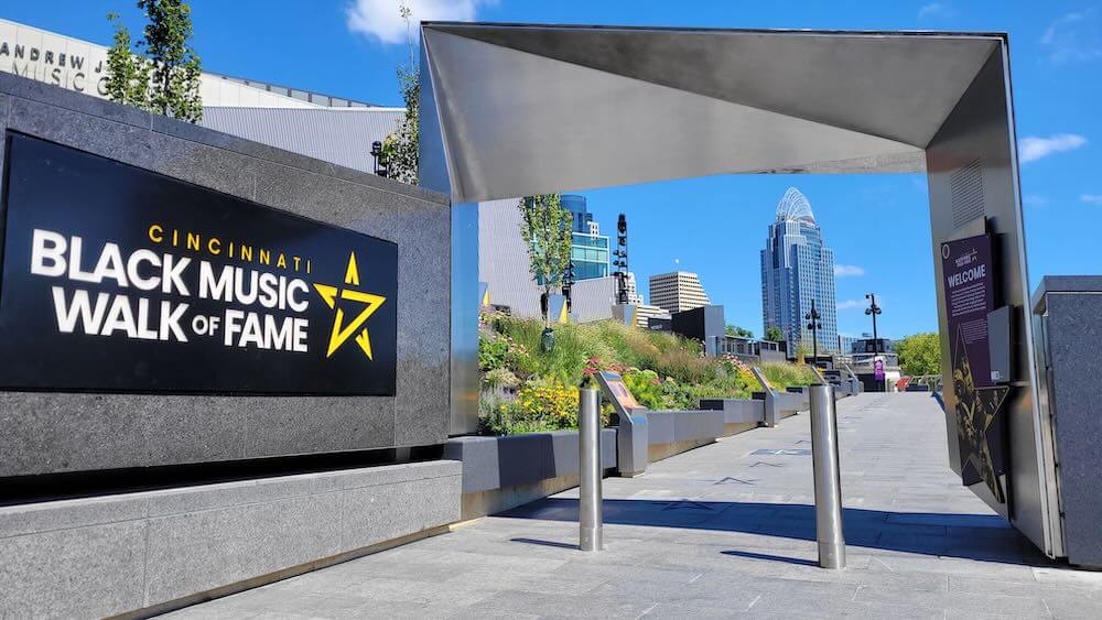 The Cincinnati Black Music Walk of Fame is one of the city's newest attractions.