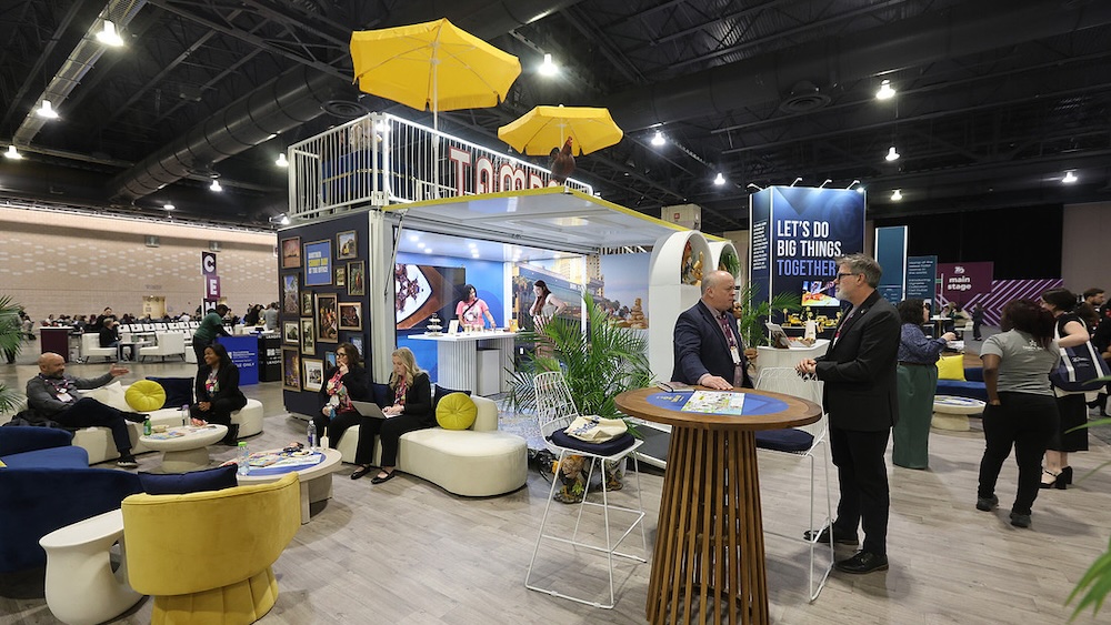 Thanks to near-continuous activations and education sessions, The District was booming this year.