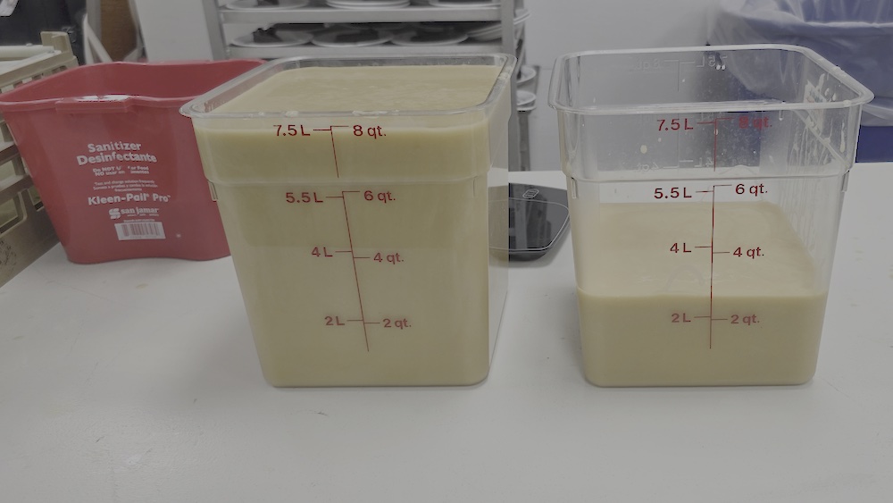 When a venue cut the amount of sauces and salad dressings in half for a 1,000-person lunch, they saved 72 pounds of food and $1,037 in food waste. Photo courtesy ReFED.