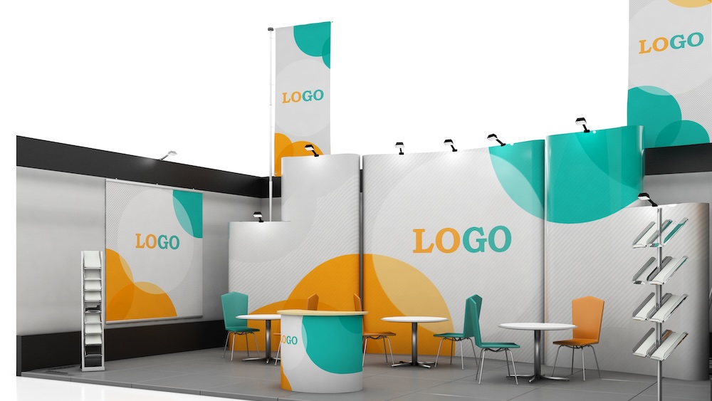 Biomanufactured booths that can be quickly customized and then recycled are likely to be big in the future.