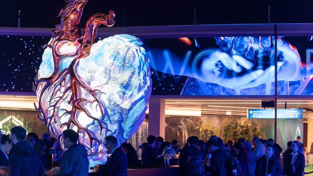 A striking feature of the 2025 congress, the heart sculpture was presented after the event to imaging specialist Bracco, where it is now displayed at its worldwide headquarters in Milan, Italy.