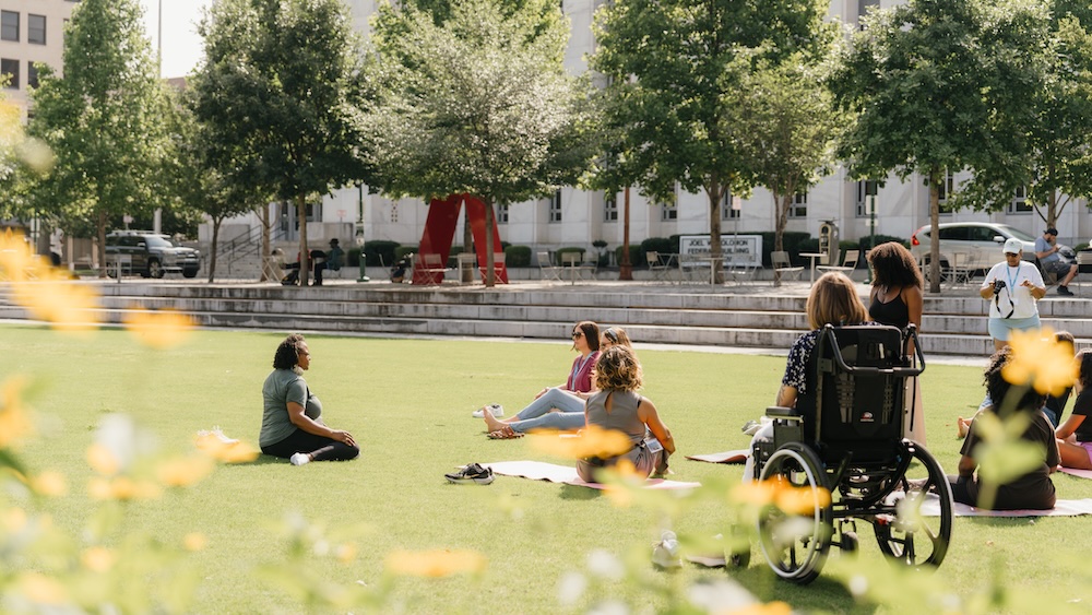 ‘Over the last year, the entire arc of our conference has really pointed towards, how can we make sure that everything that we’re creating here is something that can only happen in person?,’ Beth Santos said.