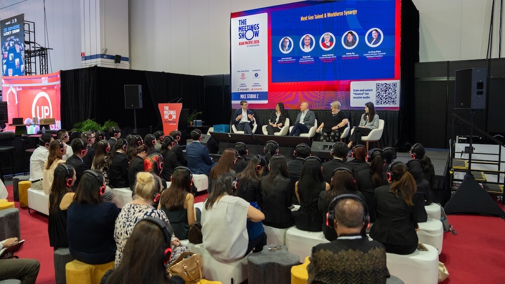 During a panel discussion at The Meetings Show APAC on next-gen talent, Assistant Manager of MICE Sales at Marina Bay Sands Chiam Jia Ying shared that “Younger professionals want to understand the why, not just the work.”