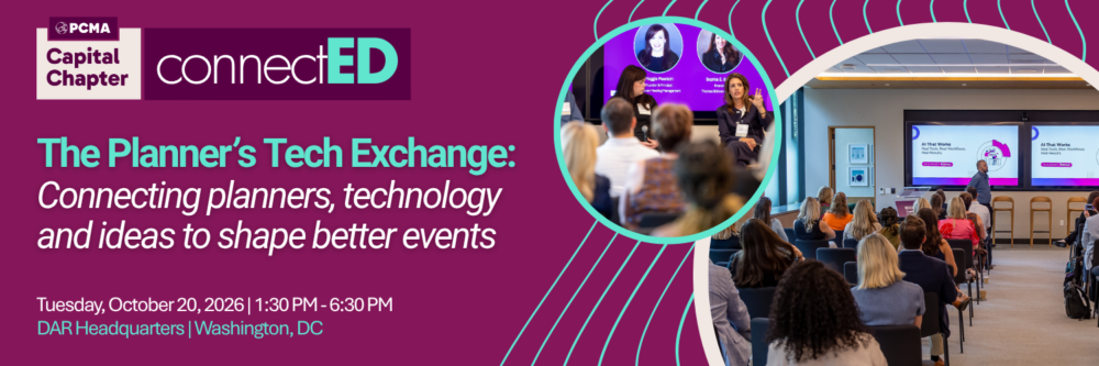October connectED: The Planner’s Tech Exchange: Connecting planners, technology and ideas to shape better events